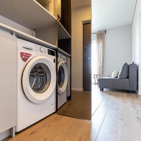 아파트 Liuks Vanagupes Pusynas Apartamentai 팔랑가